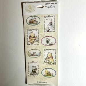 Vintage Hallmark classical  Pooh stickers